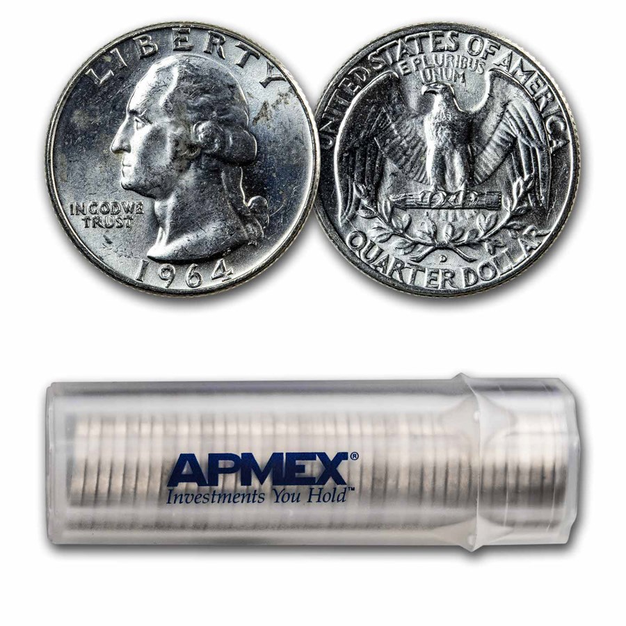 1964 D Washington Quarter Value APMEX